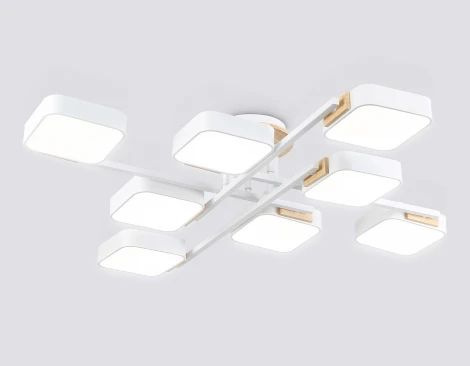 Потолочная люстра светодиодная на штанге с регулировкой цветовой температуры Ambrella COMFORT FL4888 (220V)