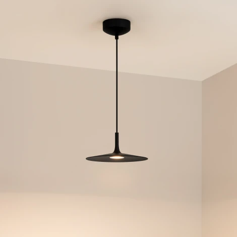 Подвесной светильник LED SP-FIORE-R250-8W Warm3000 (BK, 120 deg, 230V) (Arlight, IP20 Металл) 035997 (круглые, летающая тарелка)