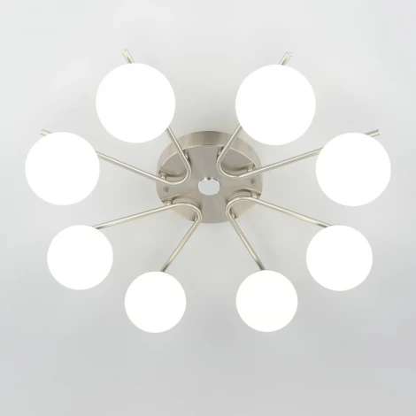 Потолочная люстра RGB с пультом управления Citilux Адам Смарт CL228A181 (LED, 220V, умный дом - Алиса, шарики)