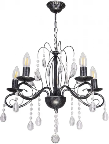 Подвесная люстра De City Лада 442010605 (220V, подвески, на цепи, подсвечник, свеча)