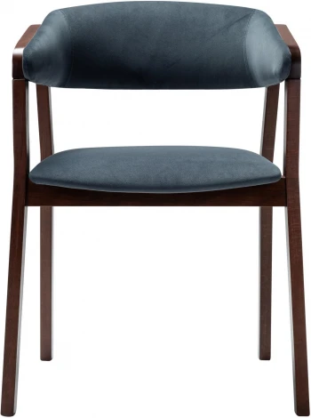 Кресло Dalia Soft Grey/Темный орех R-Home арт.4000125220h_diaggrey_nut