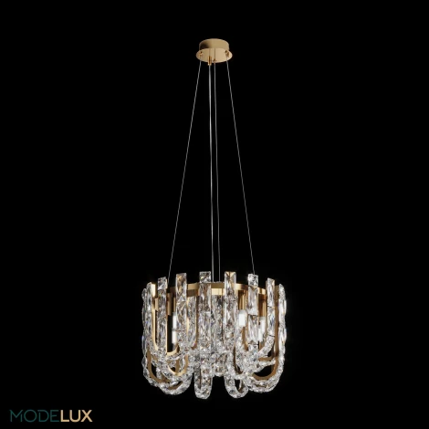 Подвесная люстра хрустальная Modelux MODELUX ML.6621.9 BS