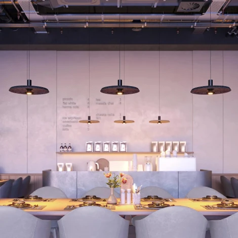 Подвесной светильник светодиодный SP-KOTARO-R350-12W Warm2700 (BG-BG, 36 deg, 230V, TRIAC) (Arlight, IP20) 057229