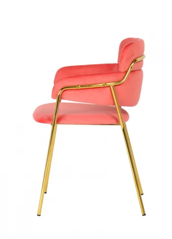 Стул Napoli латте с черными ножками