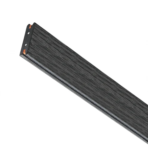 Шинопровод гибкий низковольтный 48V 10m черный Lightstar Due Hermes 510107