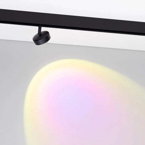 Трековый светильник магнитный Zigbee MAG-ORIENT-SUNSET-R76-6W Day4000-MIX (BK, 70 deg, 48V, TUYA) (Arlight, IP20 Металл) 048331 (LED, управление смартфоном, умный дом - Tuya Smart)