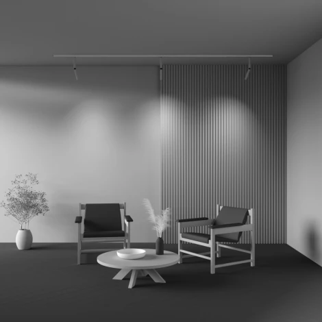 Трековый светильник однофазный 220V 6W Maytoni Focus T TR142-1-6W3K-W (LED, круглые)