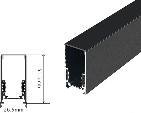 Шинопровод магнитный накладной Lightera Startrek 48 LE163TS-200B