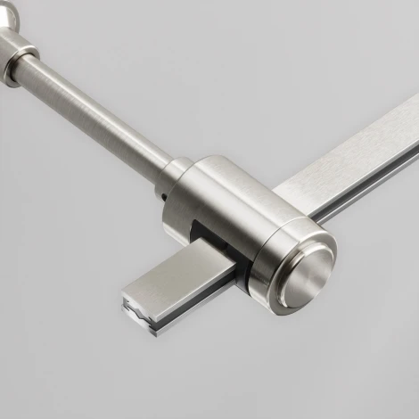 Крепление настенное Wall одинарное удлиненное Maytoni Accessories for tracks Flarity TRA155CW-SL1-PT