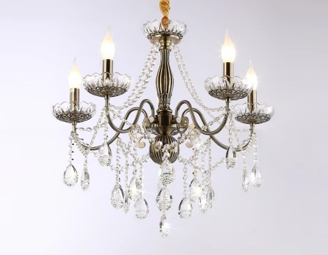 Подвесная люстра Traditional TR4949 (220V, на цепи, свеча)