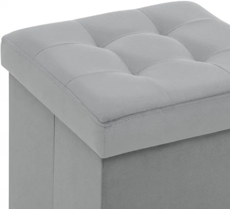 Пуф Leset Плуто складной с крышкой (МДФ,Велюр) арт.4687205418159