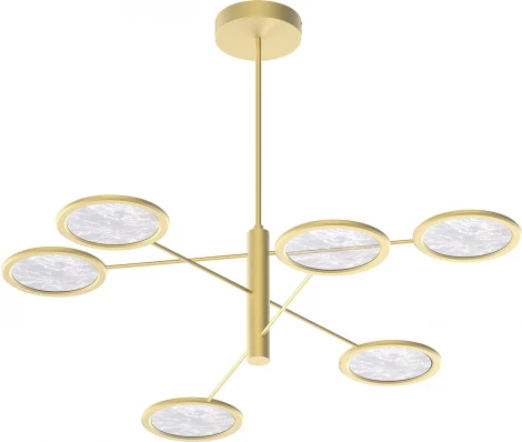 Потолочная люстра на штанге Favourite Imma 4374-6P (LED, 220V)