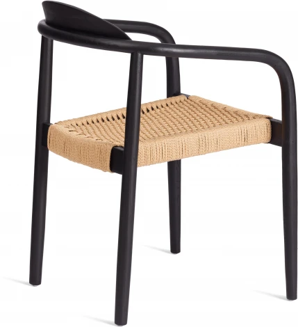 Стул MIDGARD Tetchair (Дерево вяз/Черный) арт.24416