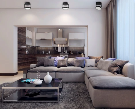 Потолочный светильник круглый DeMarkt Гэлэкси 632017501 (LED, 220V, пульт управления, круглые)