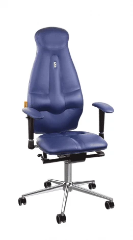 Эргономичное кресло Galaxy Kulik System Бежевая кожа