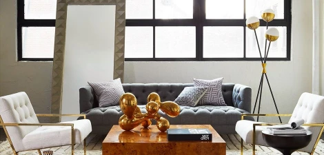 Торшер на треноге Caracas Tripod Floor Lamp ImperiumLoft 41.081-0 (102220-22)