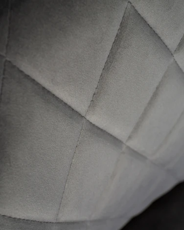 Стул обеденный ROBERT (черные матовые ножки, велюр V108-92 Антрацит)