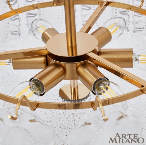 Потолочная люстра на штанге Arte Milano Rim 313009/D500 BS (220V, круглые)