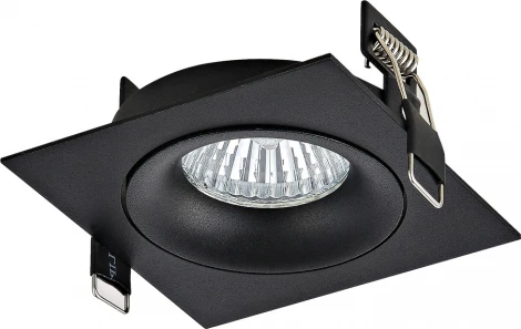 Встраиваемый светильник Donolux Saturn DL18412/01TSQ Black (220V)