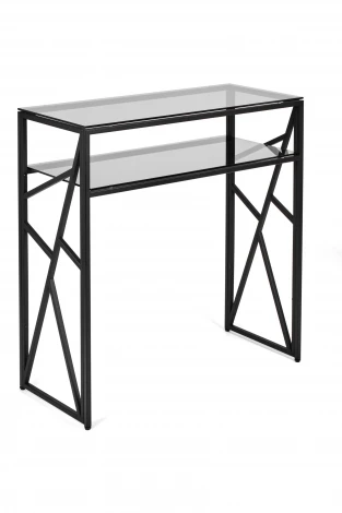 Консольный стол AllConsoles 1093-CB grey черный муар