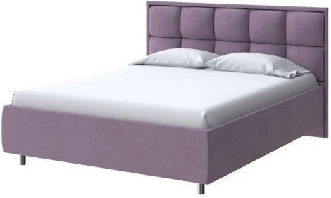 PROxSON Кровать Chessy без основания (Ткань: Велюр Ultra Сливовый) 140x190