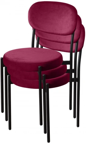 Стул Mason, бархат винно-красный 16 Top Concept (9302)