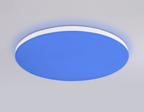 Потолочный светильник RGB круглый светодиодный с пультом и управлением смартфоном Ambrella ORBITAL FZ2001 (220V, умный дом - Алиса, Tuya Smart, Алекса, Smart Home, круглые, IP54)