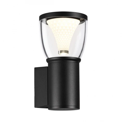 Настенный уличный светильник Novotech Haut 371071 черный IP54 GU10 max.12W 220-240V
