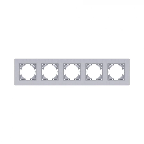 Рамка 5-постовая серый Kollinger Eleganz Plex EP5GY