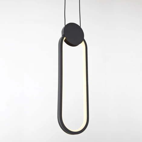 Подвесной светильник светодиодный с регулировкой цветовой температуры LED4U LED4U 8576 BK