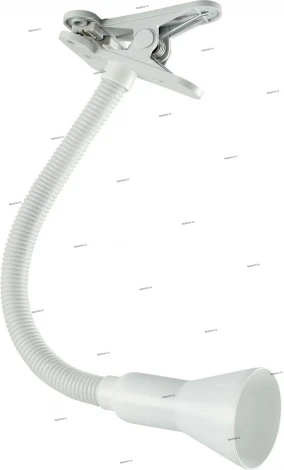 Офисная настольная лампа на прищепке Arte Lamp Cord A1210LT-1WH (220V)