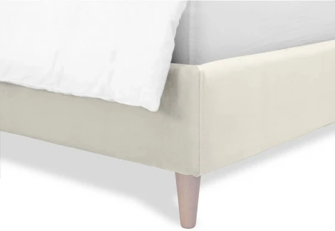 Кровать Queen II Sofia L 1600 ОГОГО (арт.577477), (Ткань/Белый)