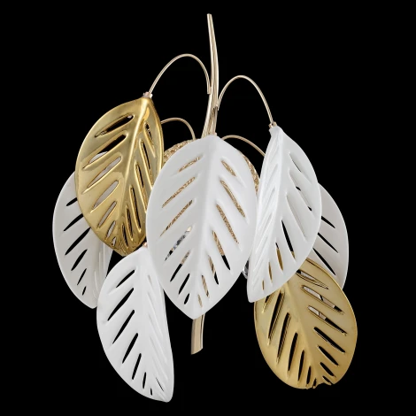 Настенный светильник Crystal Lux RAMONA AP3 (220V, на тросе, листья)