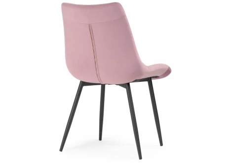 Стул на металлокаркасе sidra light purple / black
