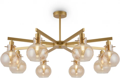 Люстра потолочная на штанге Circle FR5183PL-08G