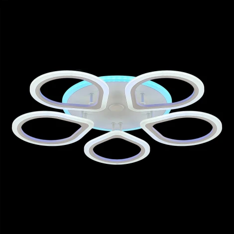 Потолочная люстра RGB Citilux Транай Смарт CL235A150E (LED, 220V, умный дом - Алиса, Маруся, Сири, цветы)