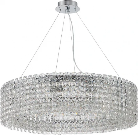 Подвесная люстра хрустальная Stilfort Delone 2179/09/12P (220V, на тросе)