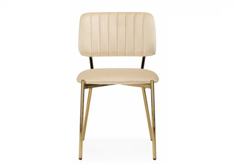 Обеденный стул Woodville Armond beige / gold