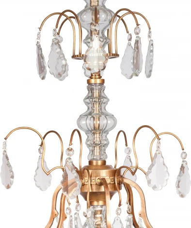 Подвесная люстра Covali APL-50620 (220V, на цепи, подсвечник, свеча)