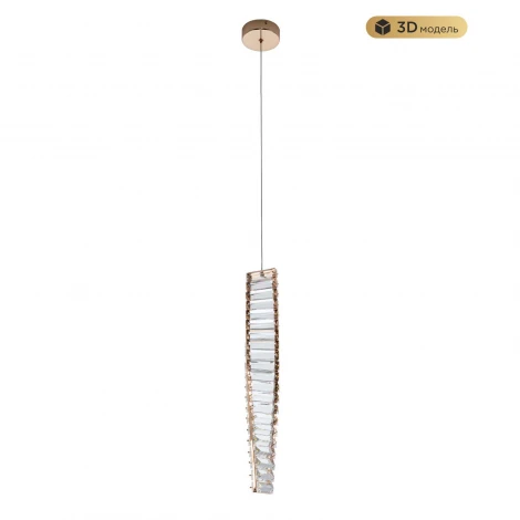 Подвесной светильник светодиодный хрустальный Modelux MODESTYLE MS.88910.1 GD