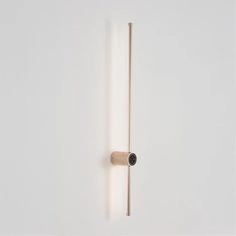 Настенный светильник светодиодный с диммером и сенсорным выключателем Lumion Bram 8311/12WL золотой, металл/силикон LED 12W 3000/4000/7000K 220V