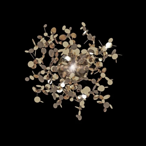 Настенный светильник Loft It Spark 10101W Gold (220V, лепестки)