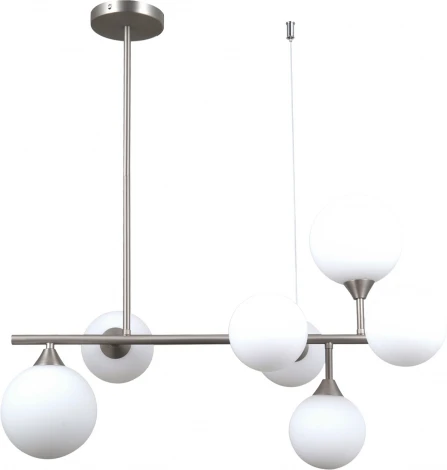 Подвесная люстра Moderli Molecule V10842-7P (220V, на тросе, шар, молекулы)