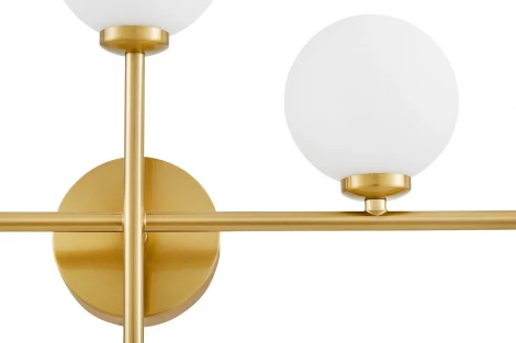 Настенный светильник Lumina Deco Marsiada LDW 6033N-2 RT MD (220V, шарики, асимметрия)