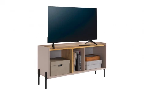 Доминика Тумба Mebelson (ЛДСП,Металл/Бежевый,Дуб крафт золотой) арт.174979,3369