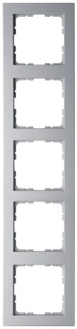Рамка на 5 постов (алюминий) Jasmart G-Classic G1005S