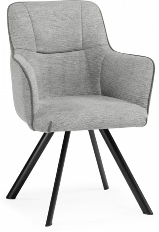 Стул на металлокаркасе Woodville Elis gray / dark gray / black арт.15839