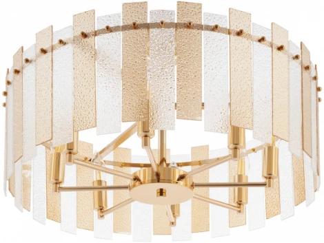 Потолочная люстра хрустальная на штанге Arte Milano Sorrento-2109 372109/8/80/580 GD (220V)