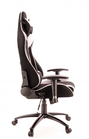 Компьютерное кресло игровое Lotus S4 ткань серый