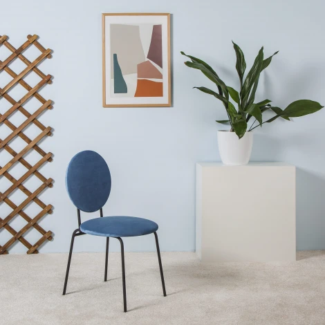 Стул R-Home Louis голубой